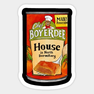 Boyer House Merch Sticker